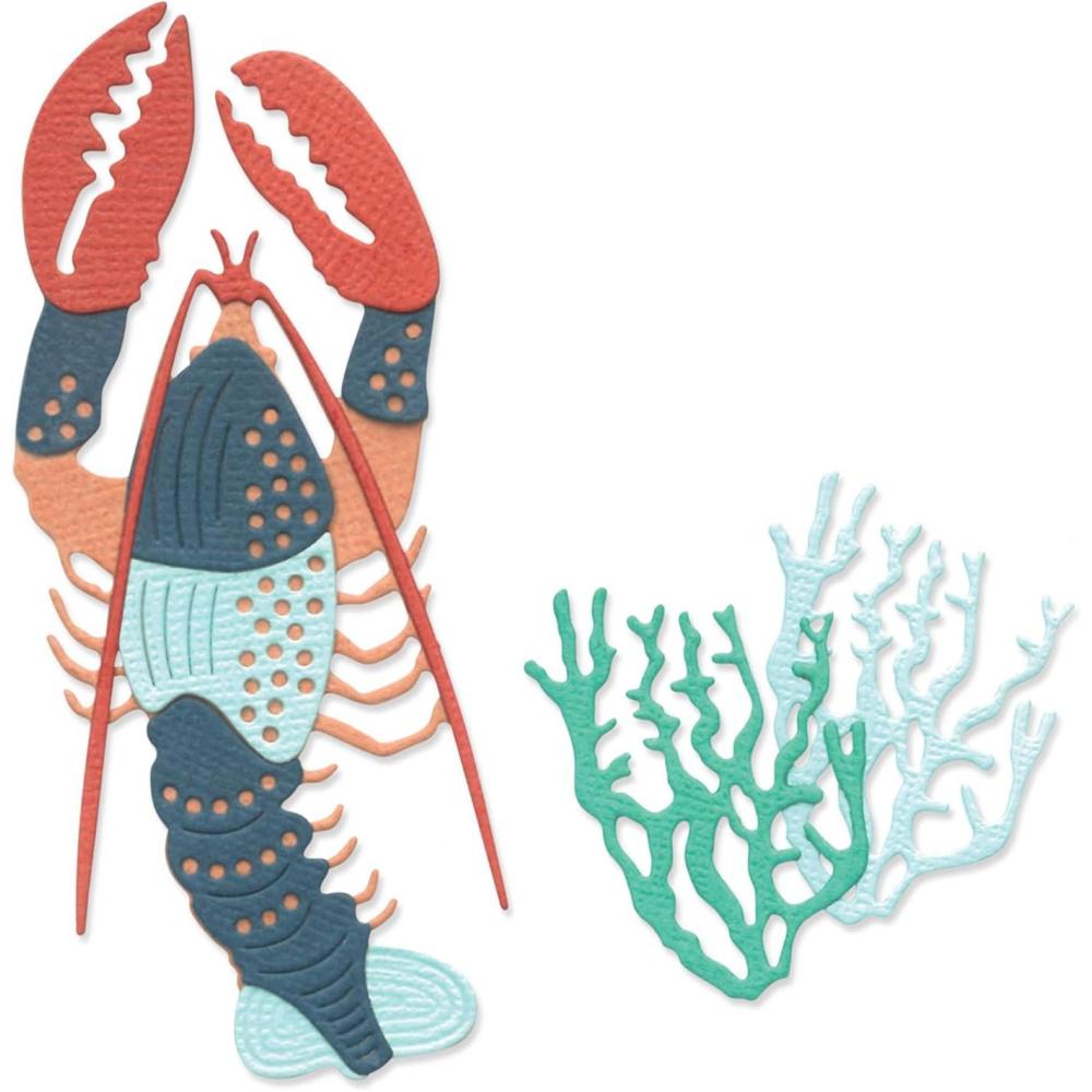 image:imageSizzix Thinlits Die Set Ocean Critters Multicolor One Size