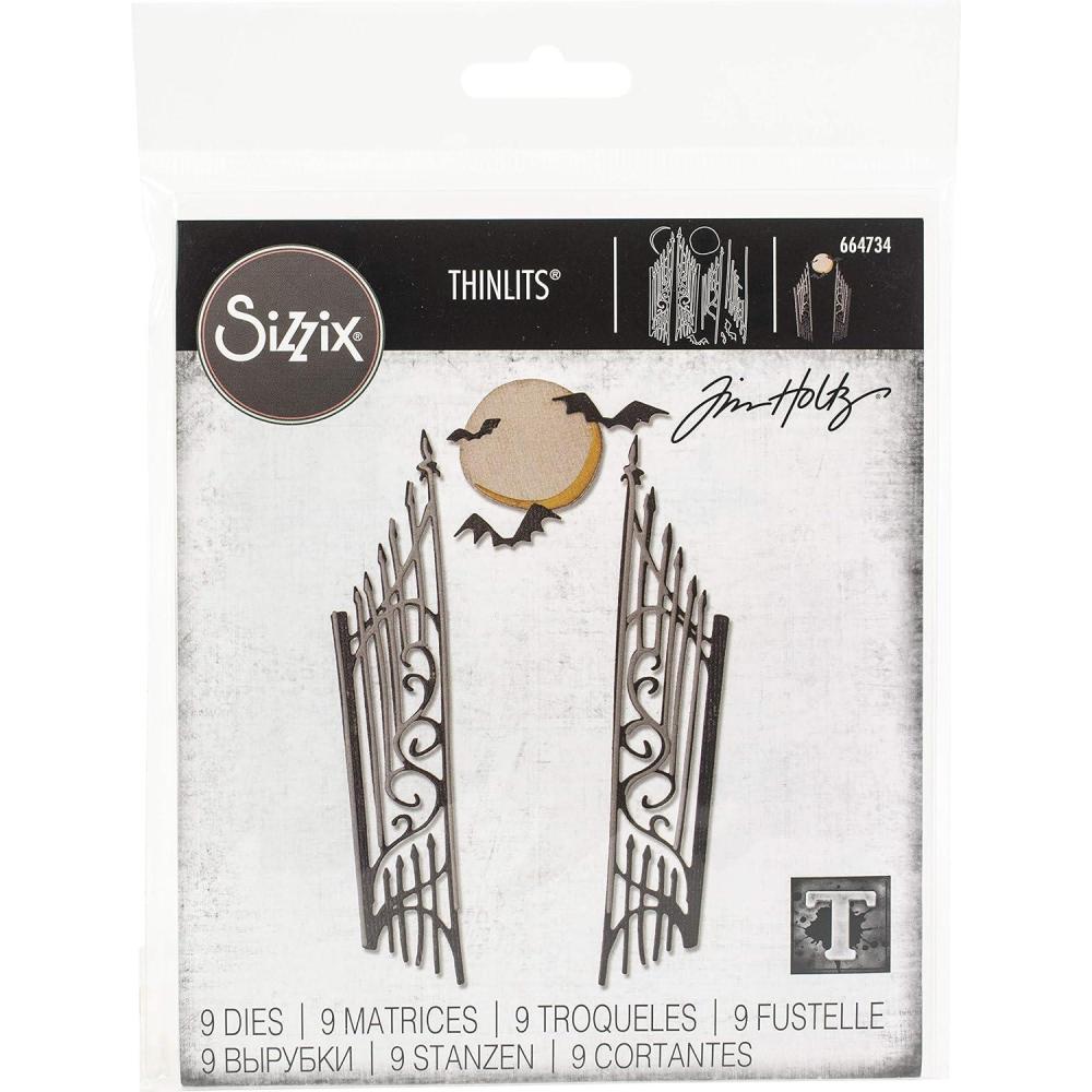 image:imageSizzix Tim Holtz  THINLITS DIE HAUNTEDGate Keeper