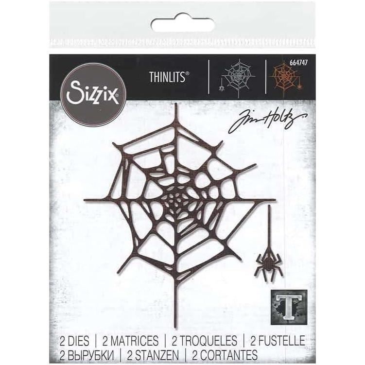 image:imageSizzix Tim Holtz THINLITS DIE HAUNTEDSpider Web