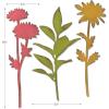 Sizzix – 664170 Large Stems Dies, One Size, Multicolor