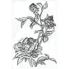 Sizzix 3-D Texture Fades Embossing Folder – Mini Roses by Tim Holtz, 665632