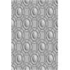 Sizzix 3-D Textured Impressions Embossing Folder Cosmopolitan, Golden Rings by Stacey Park, One Size, Multicolor