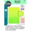 Sizzix 3-D Textured Impressions Embossing Folder Cosmopolitan, Golden Rings by Stacey Park, One Size, Multicolor