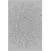Sizzix 3-D Textured Impressions Embossing Folder Cosmopolitan, Shine Bright by Stacey Park, One Size, Multicolor
