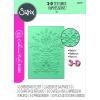 Sizzix 3-D Textured Impressions Embossing Folder Yuletide by Catherine Pooler, Grey