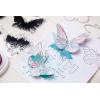 Sizzix A5 Clear Stamps & Framelits Dies – Painted Pencil Butterflies by 49 and Market
