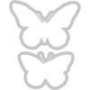 Sizzix A5 Clear Stamps & Framelits Dies – Painted Pencil Butterflies by 49 and Market