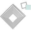 Sizzix Framelits Die Set 8/PK – Squares