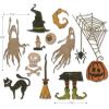 Sizzix Frightful Things Thinlits Die Set Tim Holtz, 17 Pack(Frightful Things)