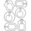 Sizzix SIZ662423 Tholtz Thinlits Die Gift Tags TH