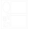 Sizzix ScoreBoards Die, Multicolor(Tiny Book)