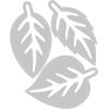 Sizzix Switchlits Embossing Folder Spring Leaves by Kath Breen, 665737, Multicolor
