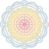 Sizzix THINLITS Dies, One Size, Heart Mandala