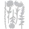 Sizzix Thinlits Die Set , Wildflower Stems #2 by Tim Holtz, 5 Pack, One Size, Multicolor 5 Piece(Wildflower Stems #1)