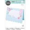 Sizzix Thinlits Die Set 11PK Lace Card Base by Olivia Rose, 665474, Multicolour
