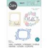 Sizzix Thinlits Die Set 15PK Rounded Picture Frames by Lisa Jones, 665469, Multicolour