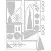 Sizzix Thinlits Die Set 27PK Holiday Blocks by Tim Holtz | 666335 | Metal, Wafer-Thin Cutting Dies for Scrapbooking, Embossing, Journalling