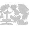 Sizzix Thinlits Die Set 5PK Funky Insects by Tim Holtz, 665364, Multicolor