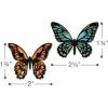 Sizzix Thinlits Die Set 661802, Mini Butterfly by Tim Hotlz, 4 Pack, Multi Color, One Size