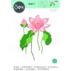 Sizzix Thinlits Die Set Layered Water Flower, Multicolor