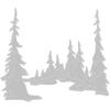 Sizzix Thinlits Die Tall Pines by Tim Holtz, 665583, Multicolour