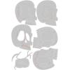 Sizzx Thinlits Die Set 6PK Spencer Colorize by Tim Holtz | 666001 | Chapter 3 2022