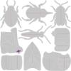Sizzx Thinlits Die Set 9PK Patterned Bugs by Jennifer Ogborn | 665956 | Chapter 3 2022