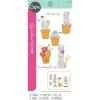 Catherine Pooler’s Bunny Bits & Blooms – Sizzix Clear Stamps Set 15PK