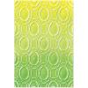 Sizzix 3-D Textured Impressions Embossing Folder Cosmopolitan, Golden Rings by Stacey Park, One Size, Multicolor