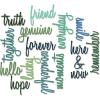 Sizzix 660225 Thinlits Die Set, Friendship Words: Script by Tim Holtz (16 Pack)(Plastic)
