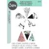 Sizzix A5 Clear Stamps 5PK w/6PK Framelits Build-a-Burst | Painterly by 49 and Market