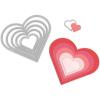 Sizzix Framelits Die Set 8/PK – Circles, Scallop(Hearts)