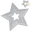 Sizzix Framelits Die Set 8/PK – Circles, Scallop(Stars)