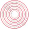 Sizzix Framelits Die Set 8/PK – Circles, Scallop(Thinlits Die Set 8PK Concentric Circles by Pete Hughes)