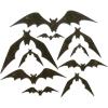 Sizzix Frightful Things Thinlits Die Set Tim Holtz, 17 Pack(Bat Crazy)