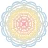 Sizzix THINLITS Dies, One Size, Heart Mandala