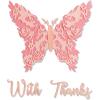 Sizzix Thinlits 664244 Butterfly With Thanks – 5 Dies