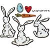 Sizzix Thinlits Die Set 15PK Bunny Stitch by Tim Holtz, 666293