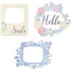 Sizzix Thinlits Die Set 15PK Rounded Picture Frames by Lisa Jones, 665469, Multicolour