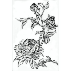 Sizzix 3-D Texture Fades Embossing Folder – Mini Roses by Tim Holtz, 665632