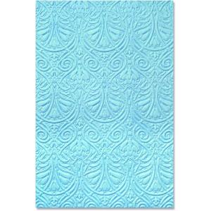 Sizzix 3-D Textured Impressions Embossing Folder Baroque, 664529, One Size, Multicolor