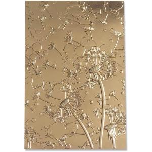 Sizzix 3-D Textured Impressions Embossing Folder Dandelion Wish by Kath Breen, 665001