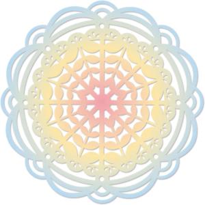 Sizzix THINLITS Dies, One Size, Heart Mandala