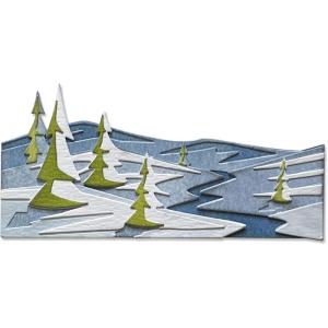 Sizzix THINLITS Dies, Snowscape, Colorize
