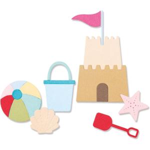 Sizzix Thinlits Die Set 11PK Summer Shapes by Jennifer Ogborn | 665897 |Chapter 2 2022, Multicolor