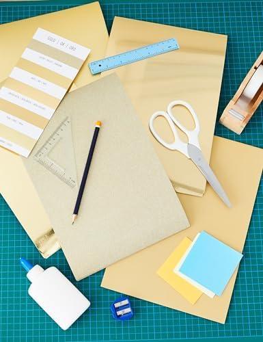 image:imageSizzix Charcoal SurfacezSurfacesOpulent Cardstock 50 Pack GrayGold