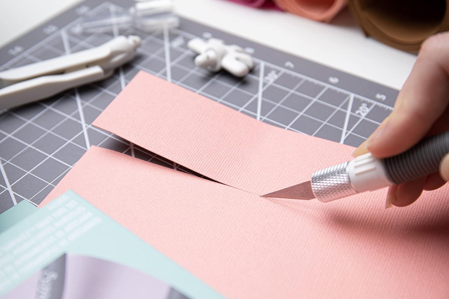 image:imageSizzix Craft Knife Trimmer amp Distress Tool Set Perfect for Papercraft Cardmaking Scrapbooking Detailed Cutting amp Creating Texture