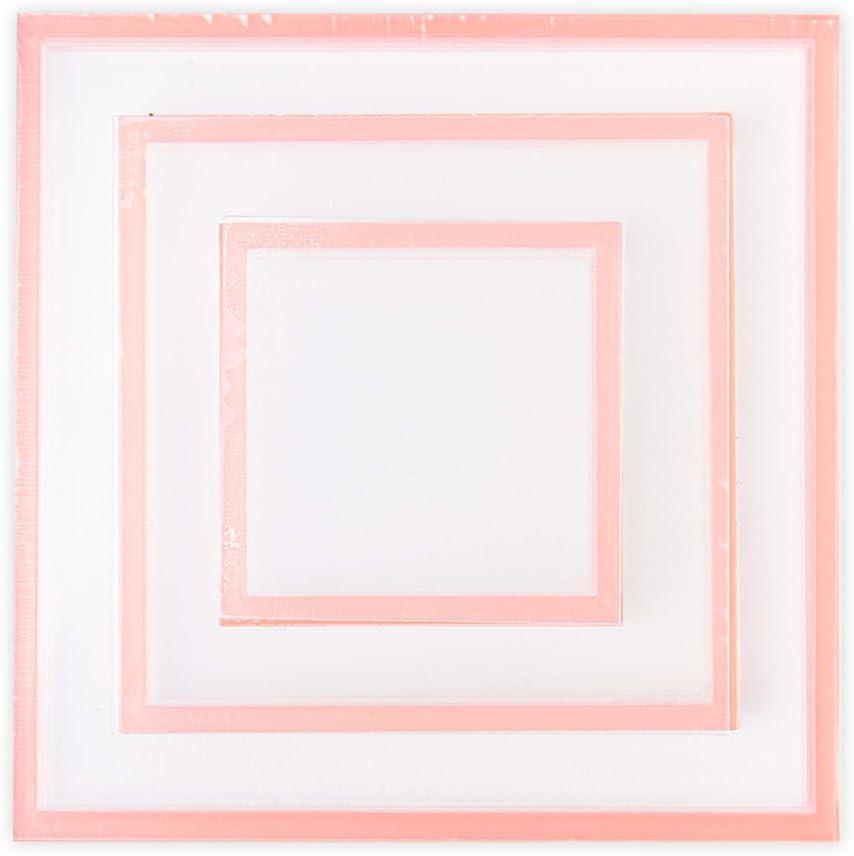 image:imageSizzix Making Essential Shaker Panes Squares 1 2 3 12 3PK Multicolor