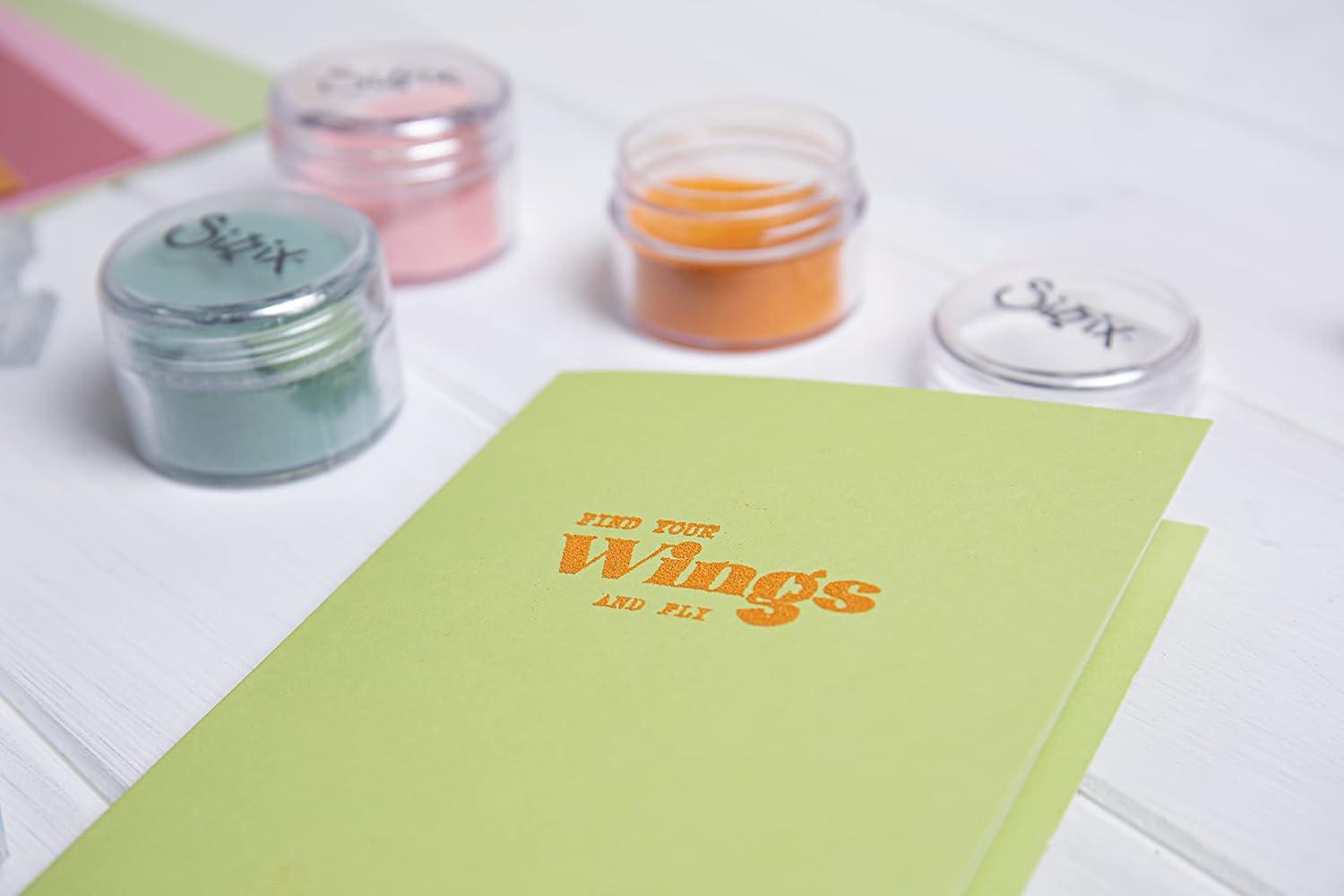 image:imageSizzix Opaque 664670 Festive 12g Embossing Powder MulticolorMango Tango