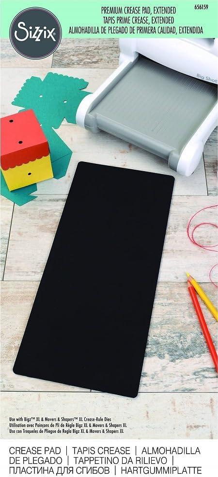image:imageSizzix Premium Crease Pad 656159 Extended PU Plastic Black